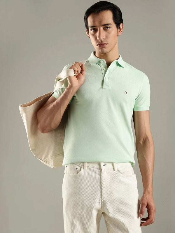 Tommy Hilfiger Men Polo Collar Slim Fit T-shirt