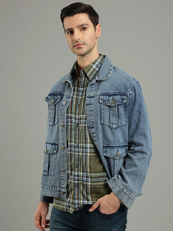 Tommy Hilfiger Men Tartan Checks Checked Cotton Opaque Casual Shirt