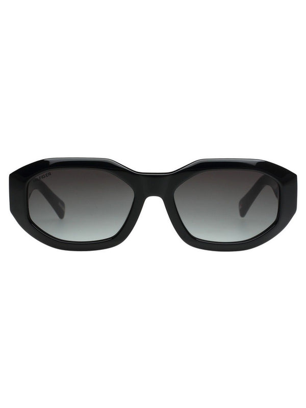 Tommy Hilfiger Women Grey Lens & Black Other Sunglasses with