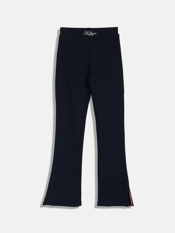 Tommy Hilfiger Girls Mid Rise Flared Tights