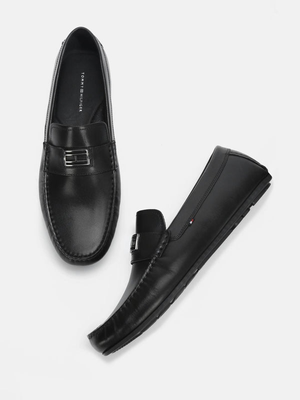 Tommy Hilfiger Men Leather Driving Shoes