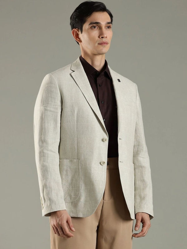Tommy Hilfiger Notched Lapel Collar Single Breasted Blazer