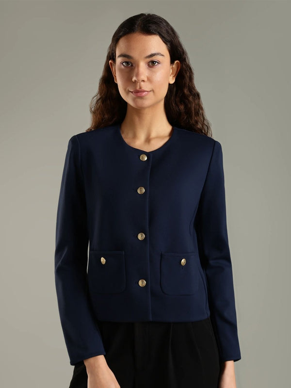 Cantabil Slim Fit Single Breasted Coat