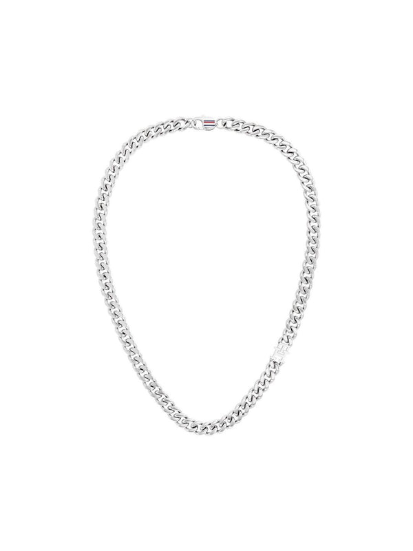 Tommy Hilfiger Men Silver-Plated Chain