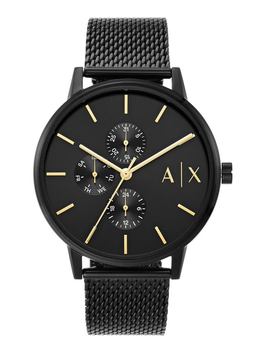 Armani Exchange Men Black Analogue Watch AX2716