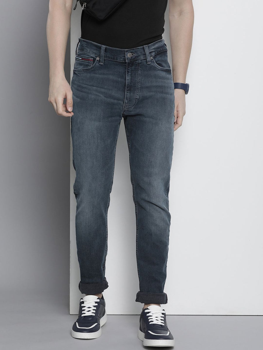 Tommy Hilfiger Men Simon Skinny Fit Heavy Fade Stretchable Jeans