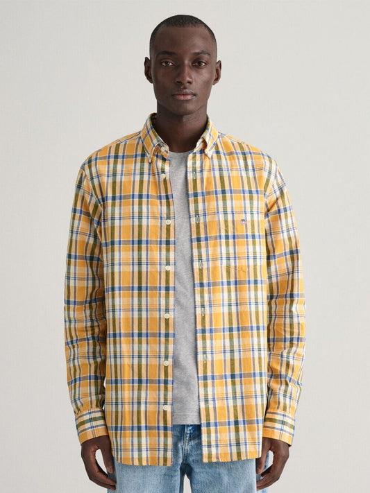 GANT Regular Fit Button Down Checked Shirts