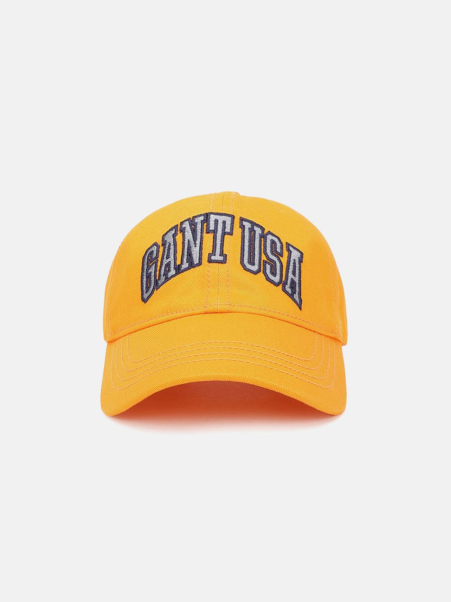 GANT Boys Typography Embroidered Pure Cotton Baseball Cap