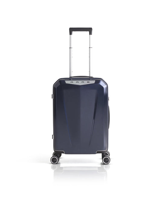 Rare Rabbit Gallardo Blue Impact-Resistant Hard Shell Trolley Bag