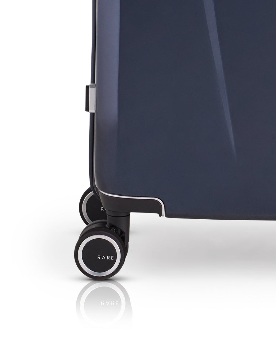 Rare Rabbit Gallardo Blue Impact-Resistant Hard Shell Trolley Bag