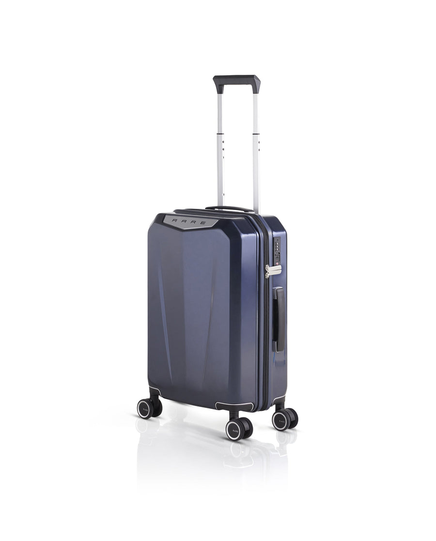 Rare Rabbit Gallardo Blue Impact-Resistant Hard Shell Trolley Bag