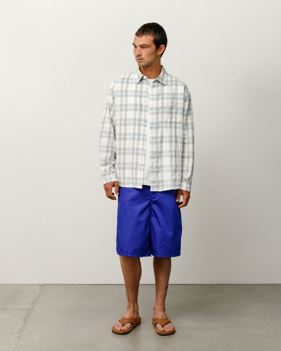 BEACH PLAID SHIRT