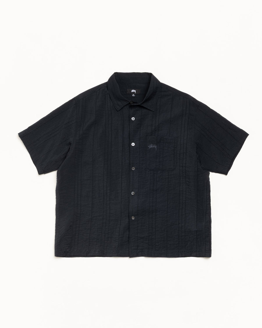 PLEATED TEXTURED SHIRT