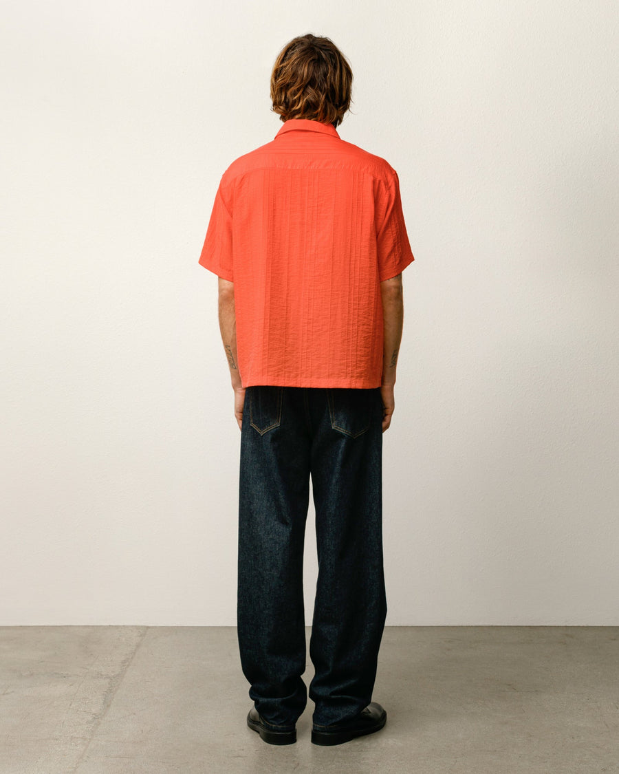 PLEATED TEXTURED SHIRT
