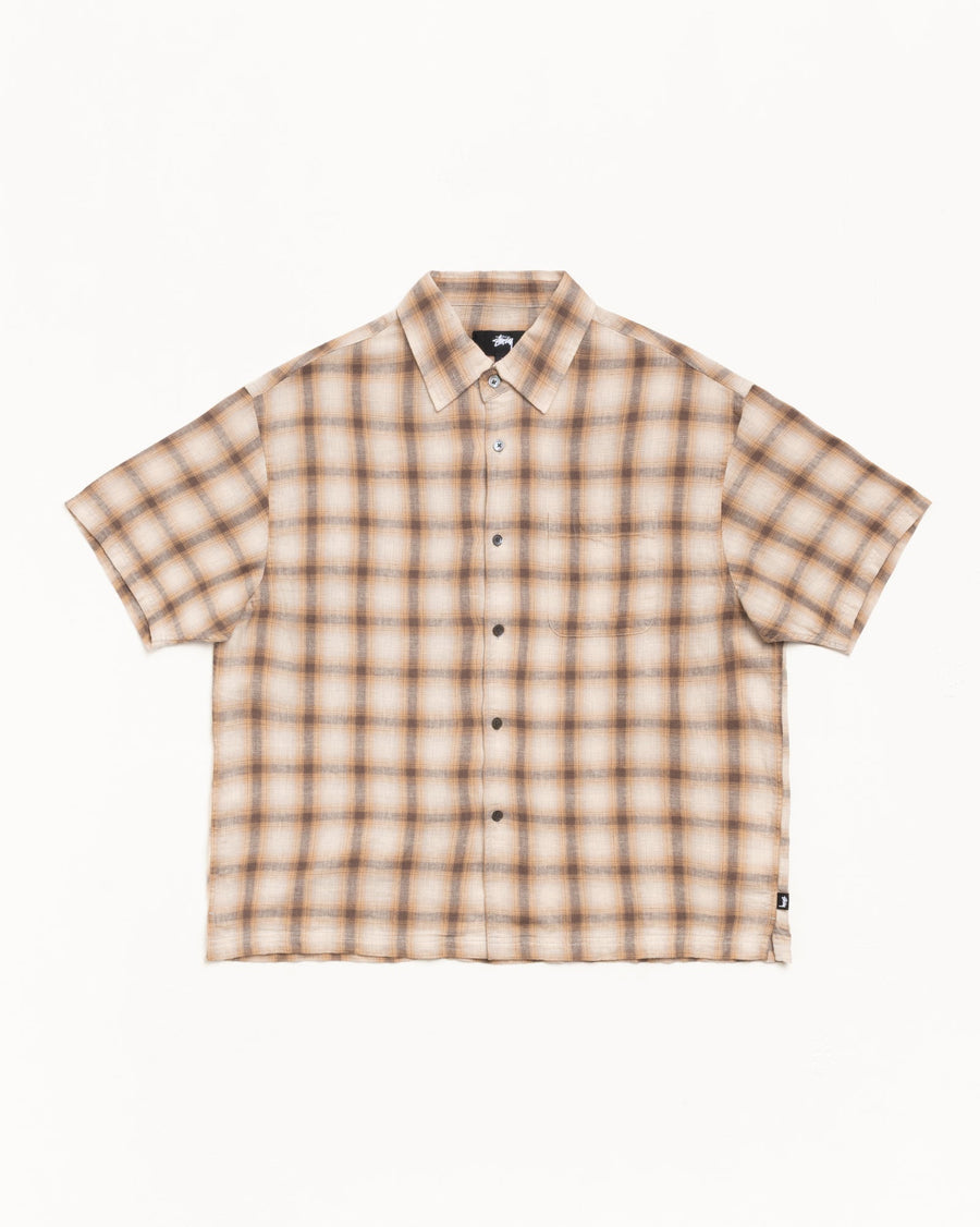 LIAM SS PLAID SHIRT