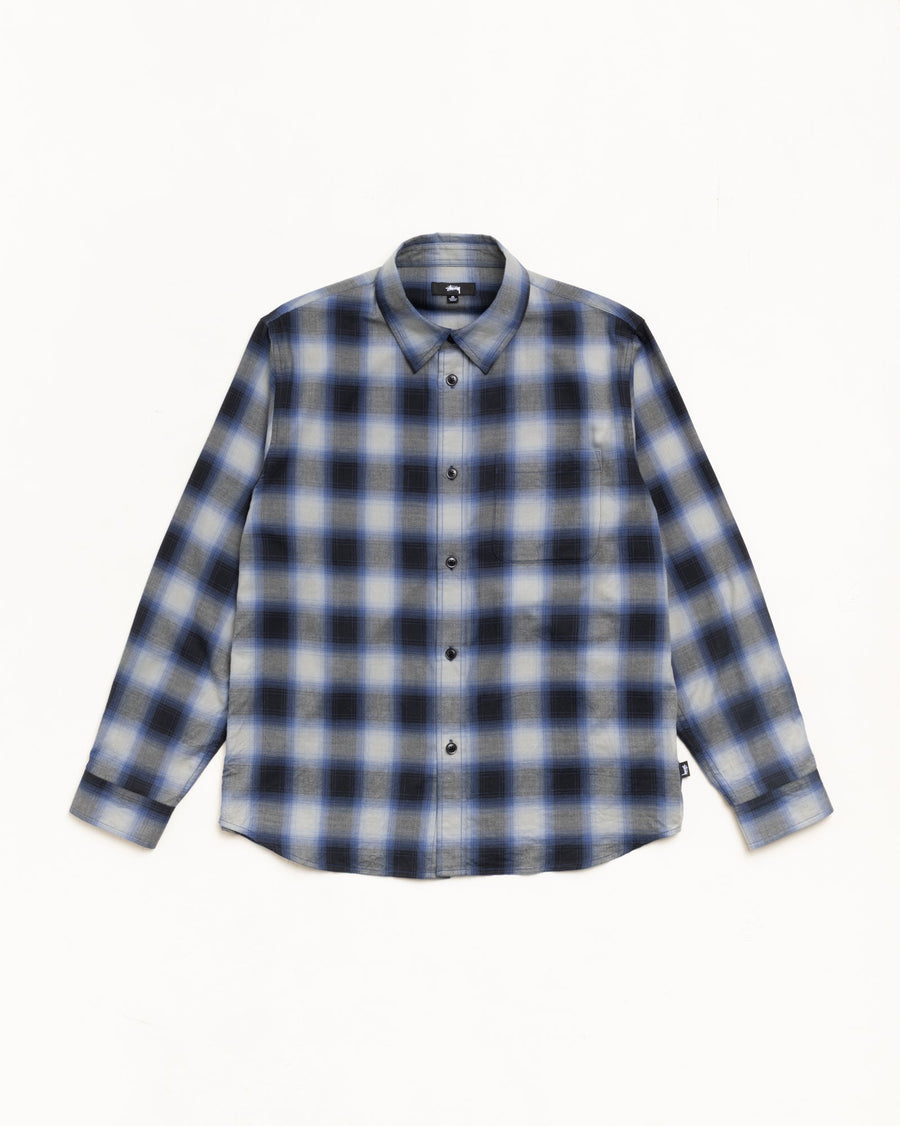 BEACH OMBRE PLAID SHIRT
