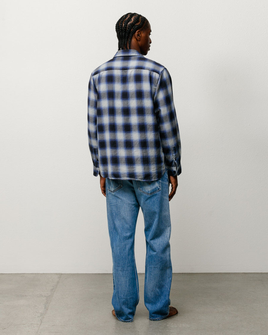 BEACH OMBRE PLAID SHIRT