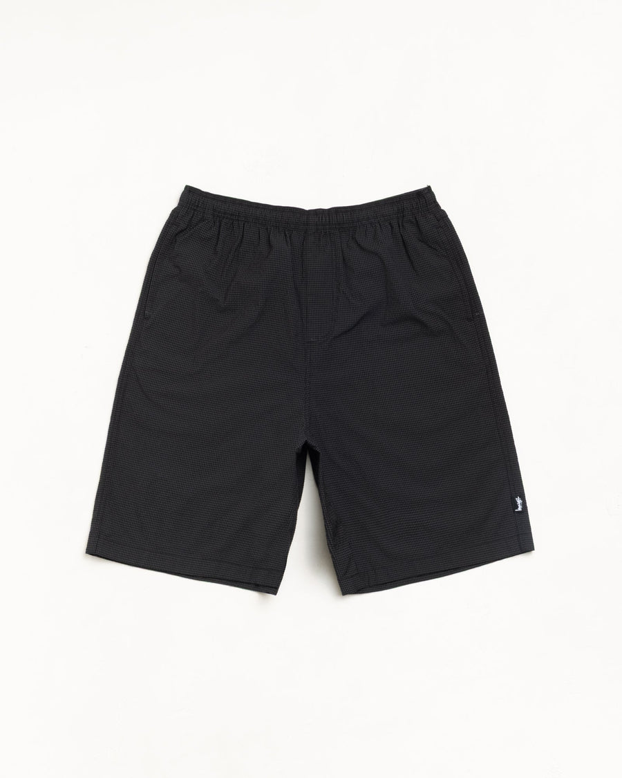 BAGGY SEERSUCKER BEACH SHORT