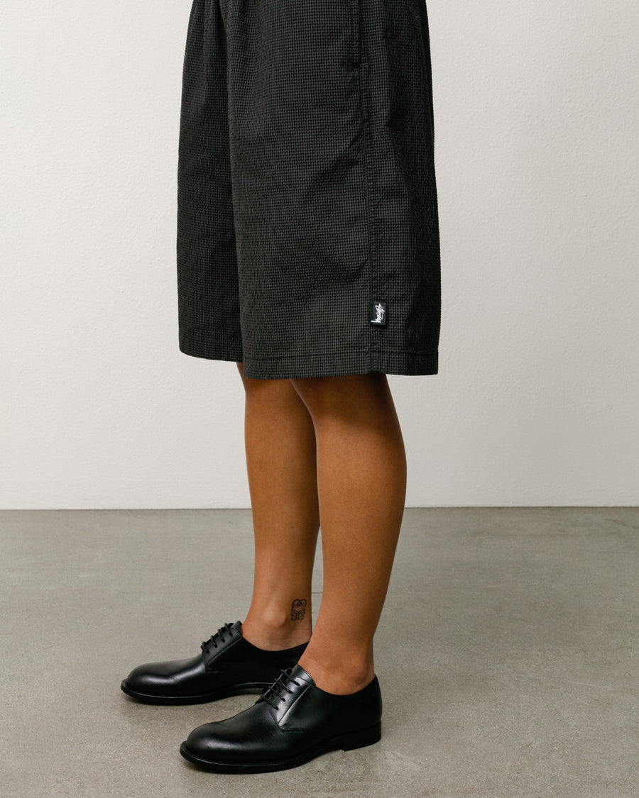 BAGGY SEERSUCKER BEACH SHORT