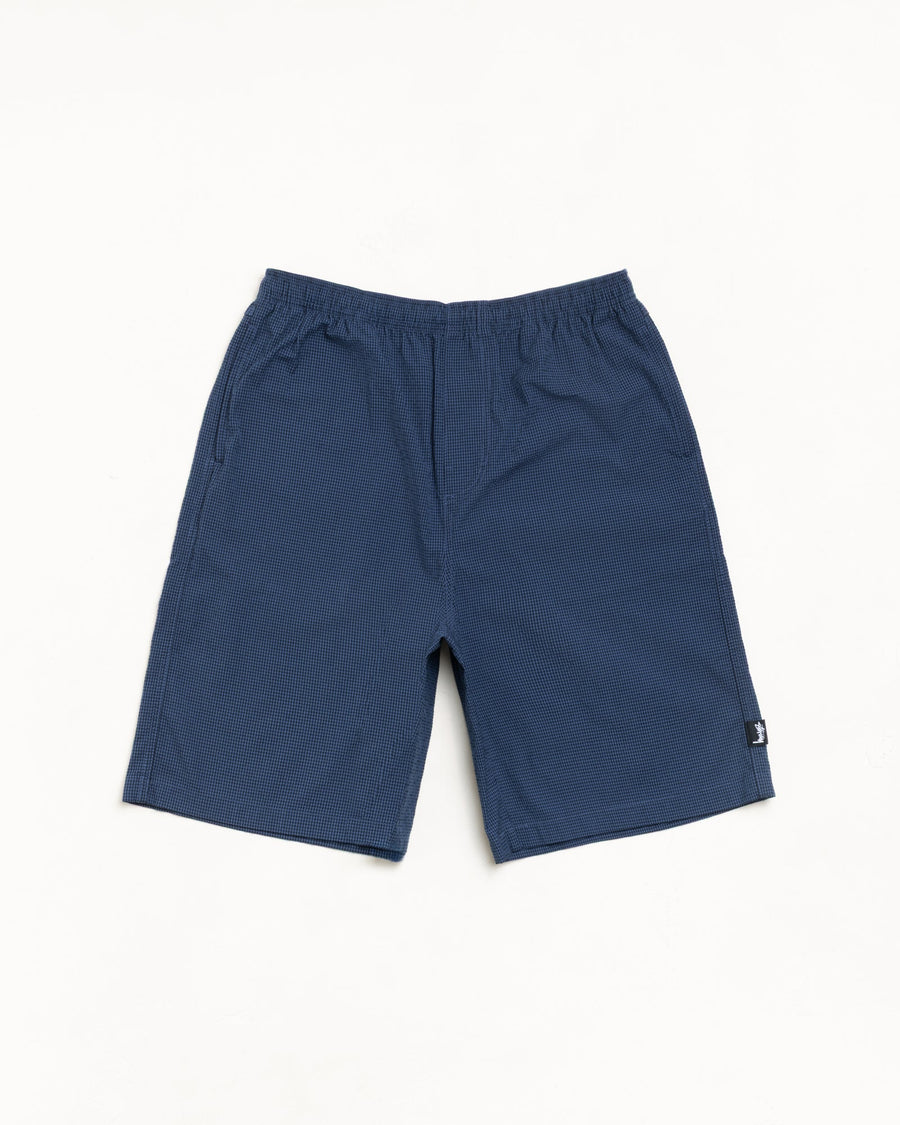 BAGGY SEERSUCKER BEACH SHORT