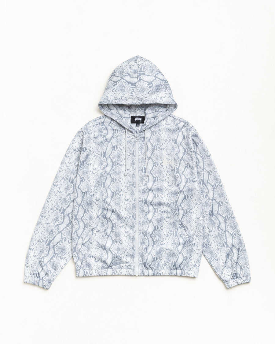 ATHLETIC MESH ZIP HOODIE