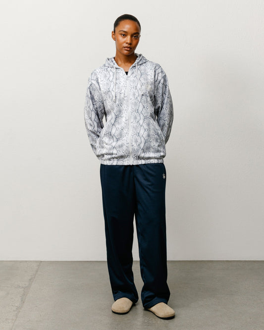 ATHLETIC MESH ZIP HOODIE