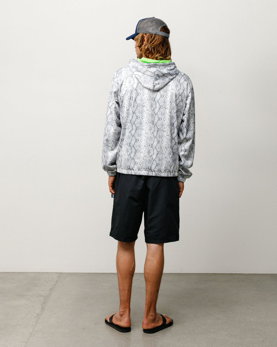 ATHLETIC MESH ZIP HOODIE