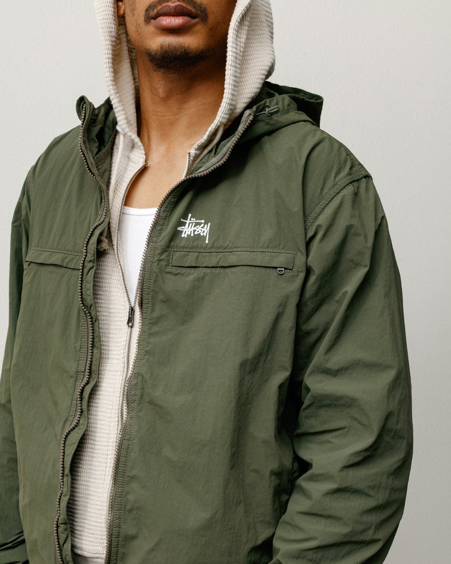 LIGHTWEIGHT HOODED JACKET