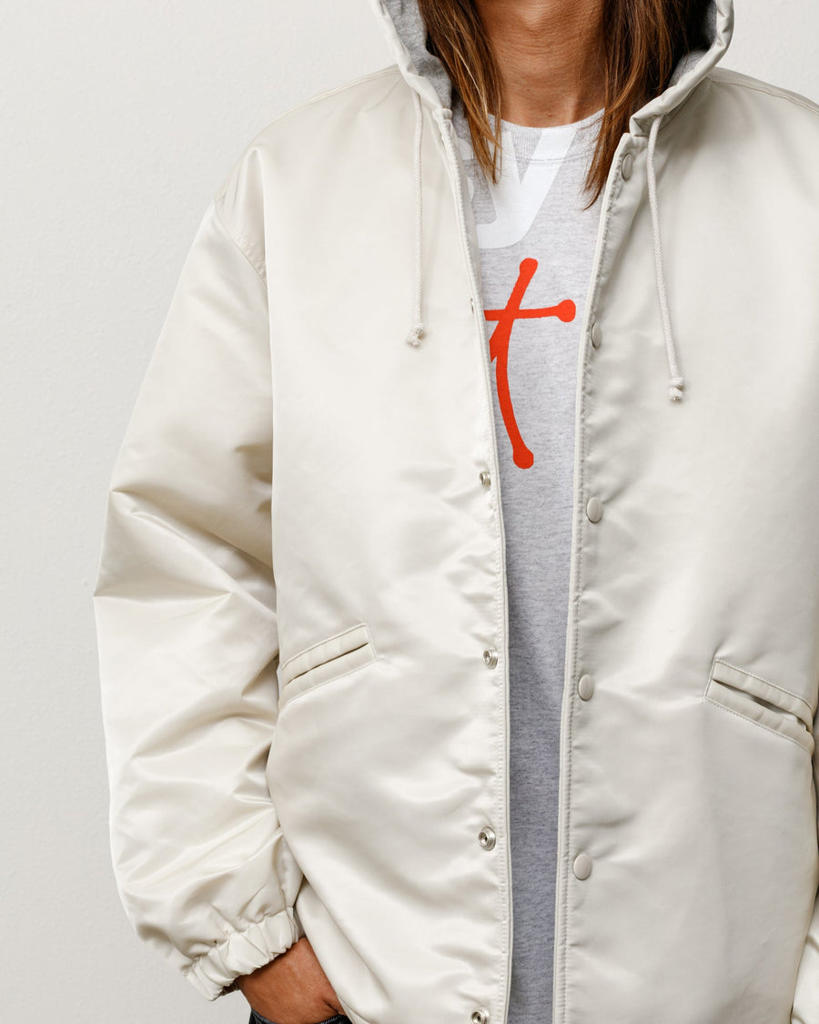 HOODED COACHES JACKET