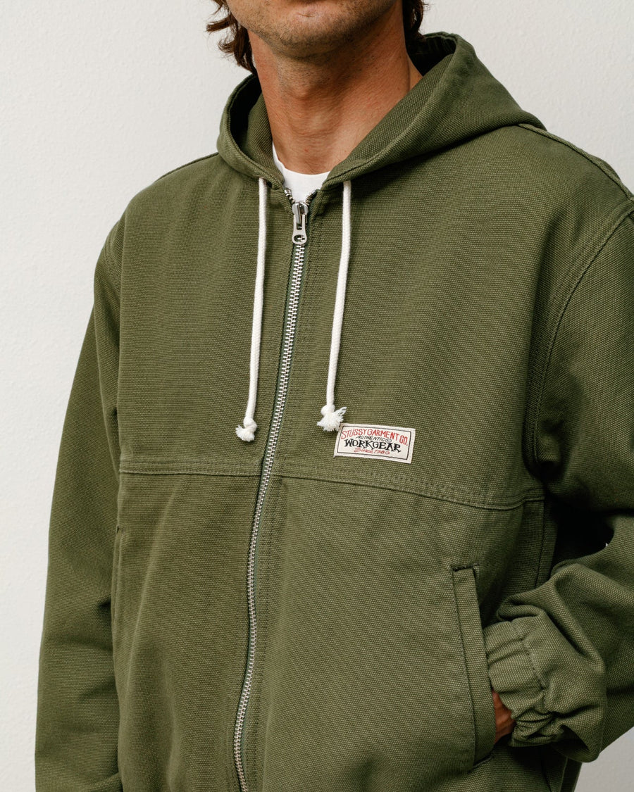 WORK JACKET UNLINED CANVAS