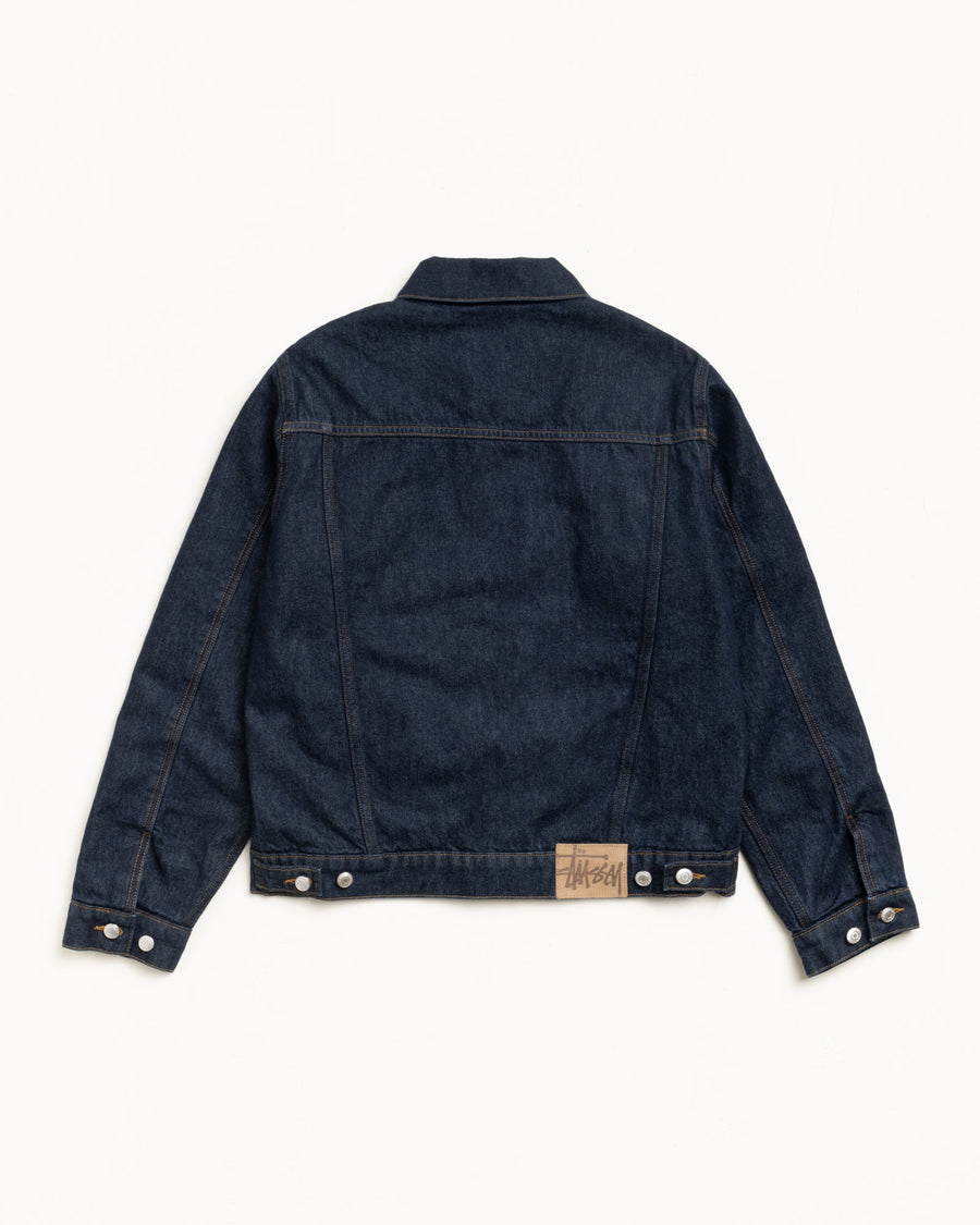 LINED DENIM TRUCKER JACKET