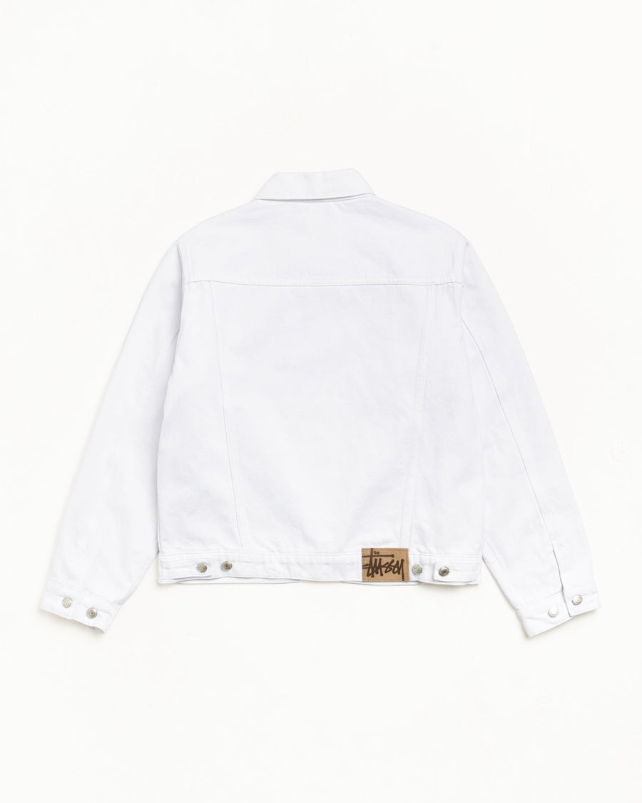 LINED DENIM TRUCKER JACKET