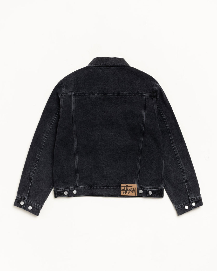 LINED DENIM TRUCKER JACKET