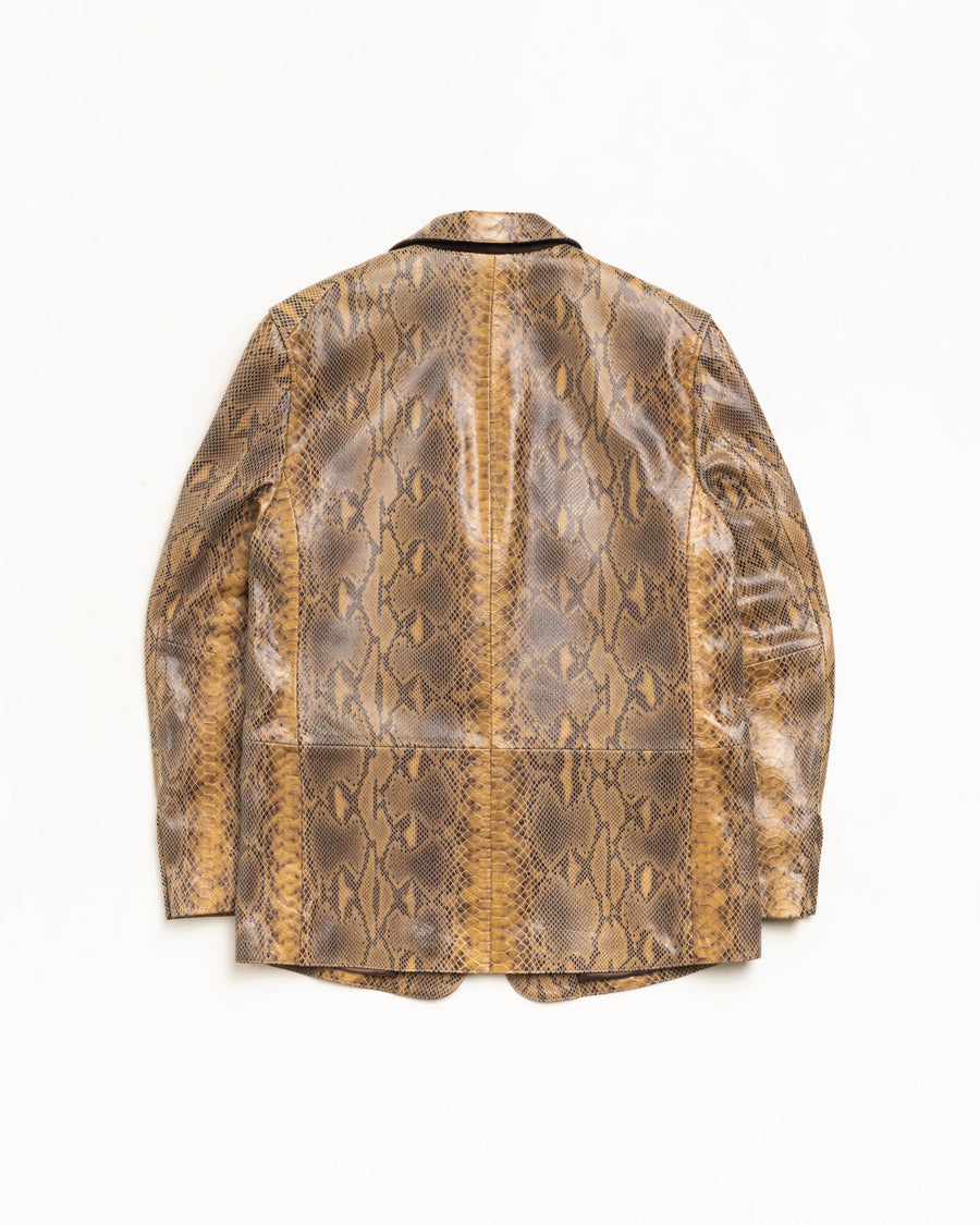 LEATHER BLAZER