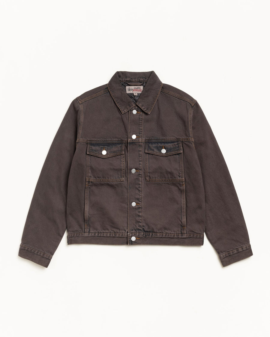 LINED DENIM TRUCKER JACKET