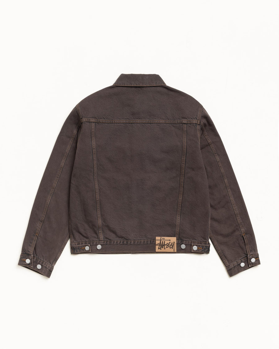 LINED DENIM TRUCKER JACKET