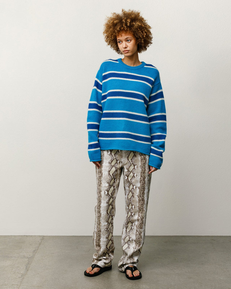 STRIPED WOOL SWEATER