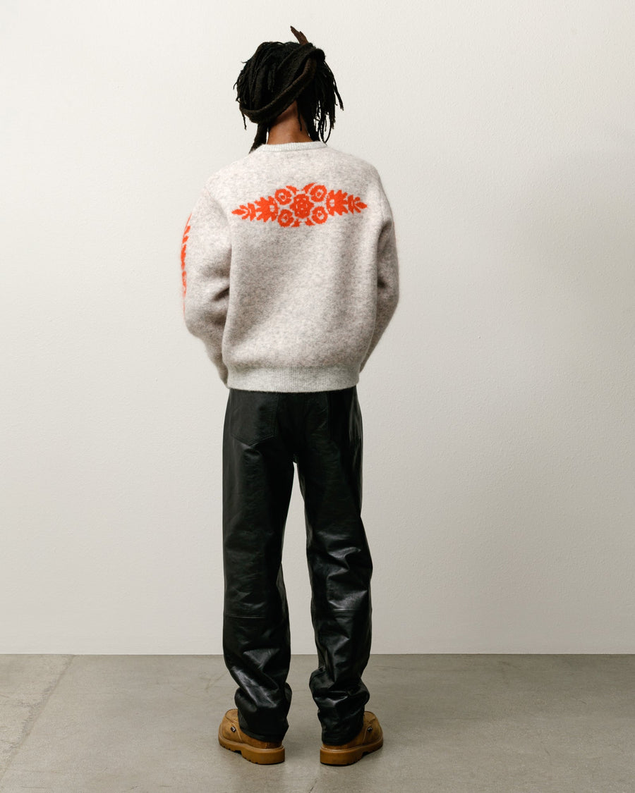 MOHAIR FLOWER SWEATER