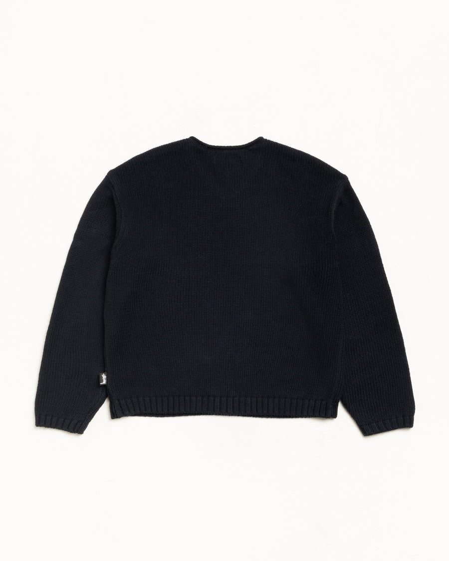 ROLL V NECK SWEATER