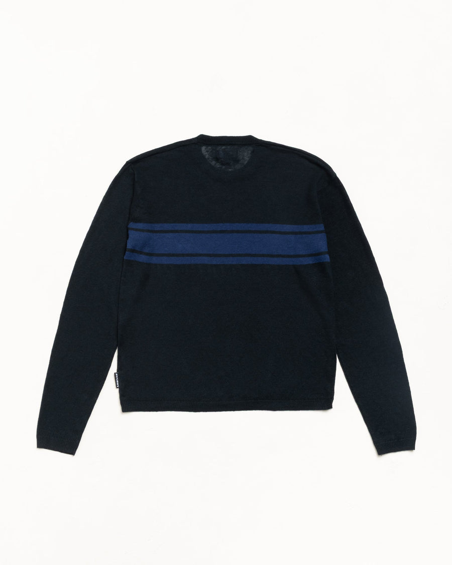 LIGHTWEIGHT STRIPED SWEATER