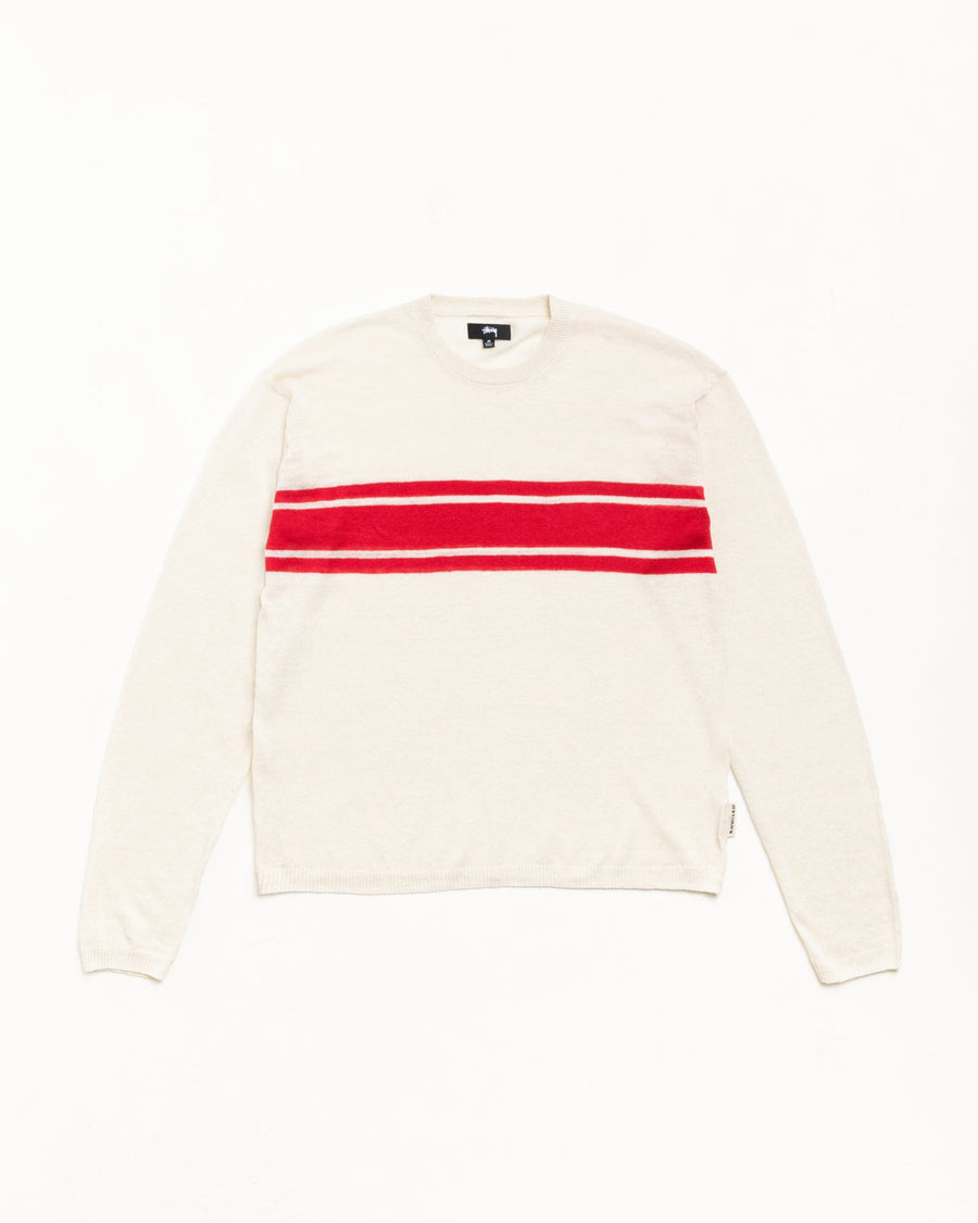 LIGHTWEIGHT STRIPED SWEATER