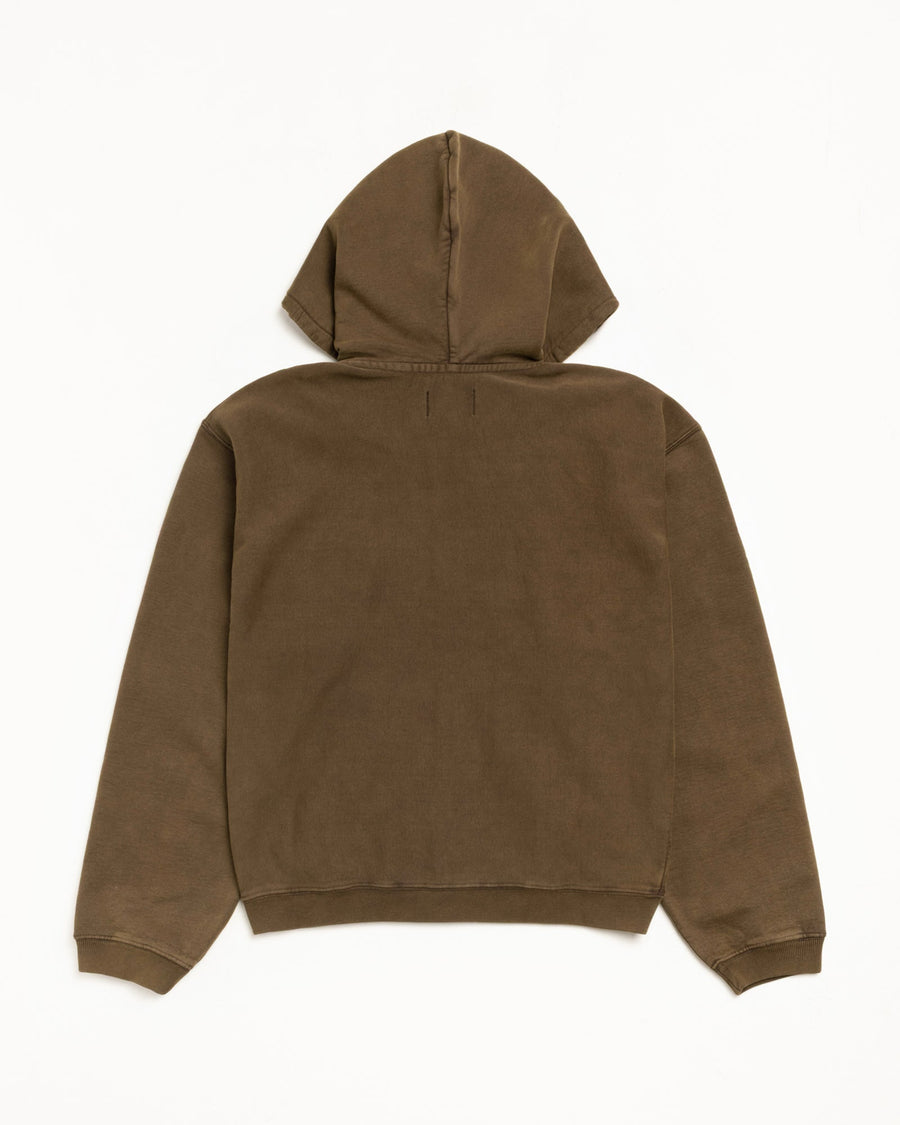 FADED GRAPHIC ZIP HOODIE