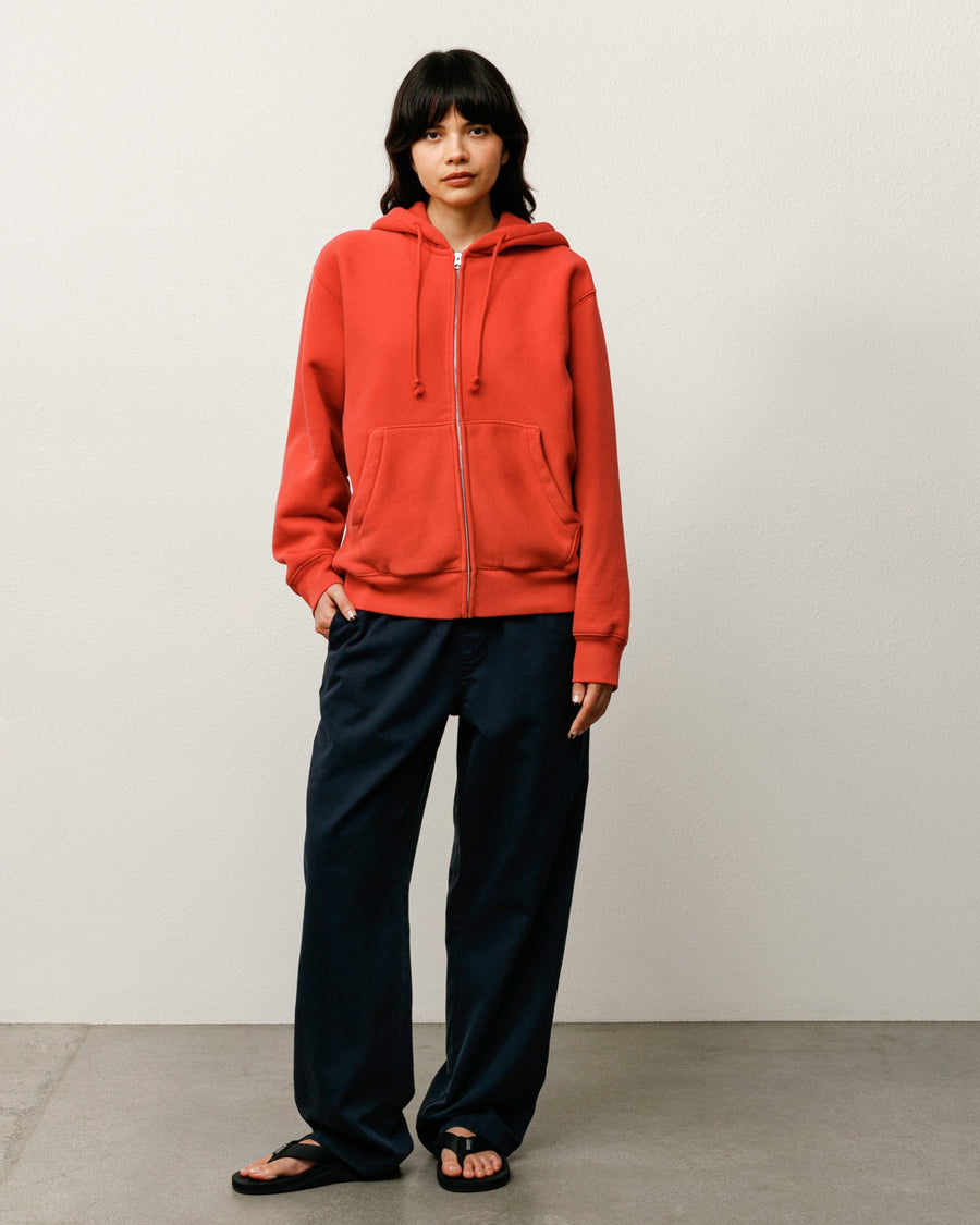 FLEECE ZIP HOODIE