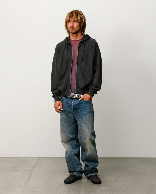 LIGHTWEIGHT TERRY ZIP HOODIE