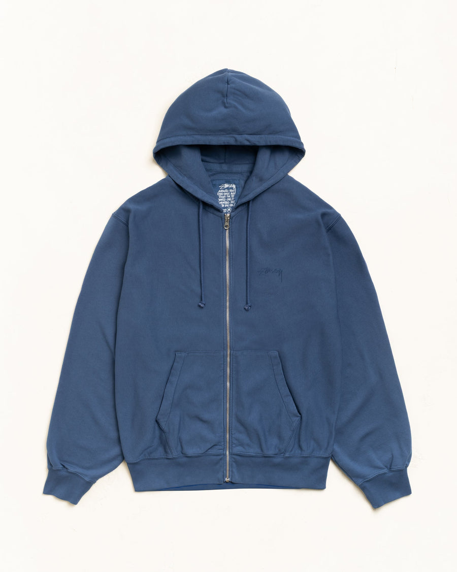 LIGHTWEIGHT TERRY ZIP HOODIE