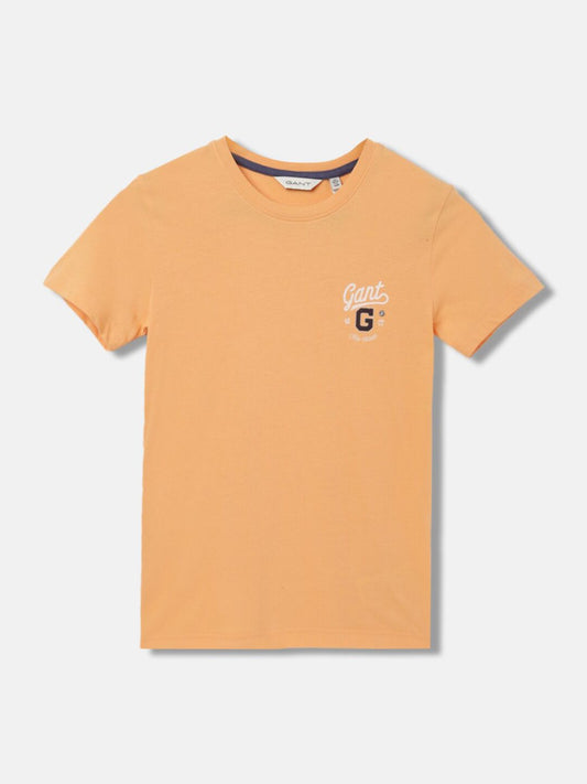 GANT Solid Round Neck Regular Fit T-Shirt
