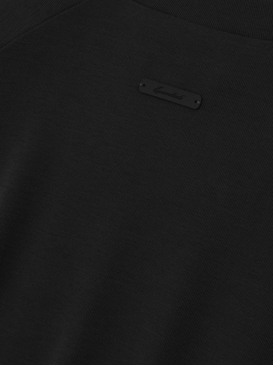 Womens Rib Fitted Short Sleeve Tee