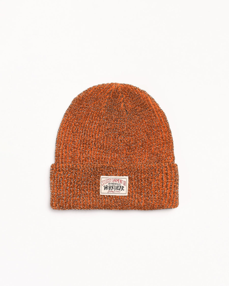 REFLECTIVE YARN CUFF BEANIE