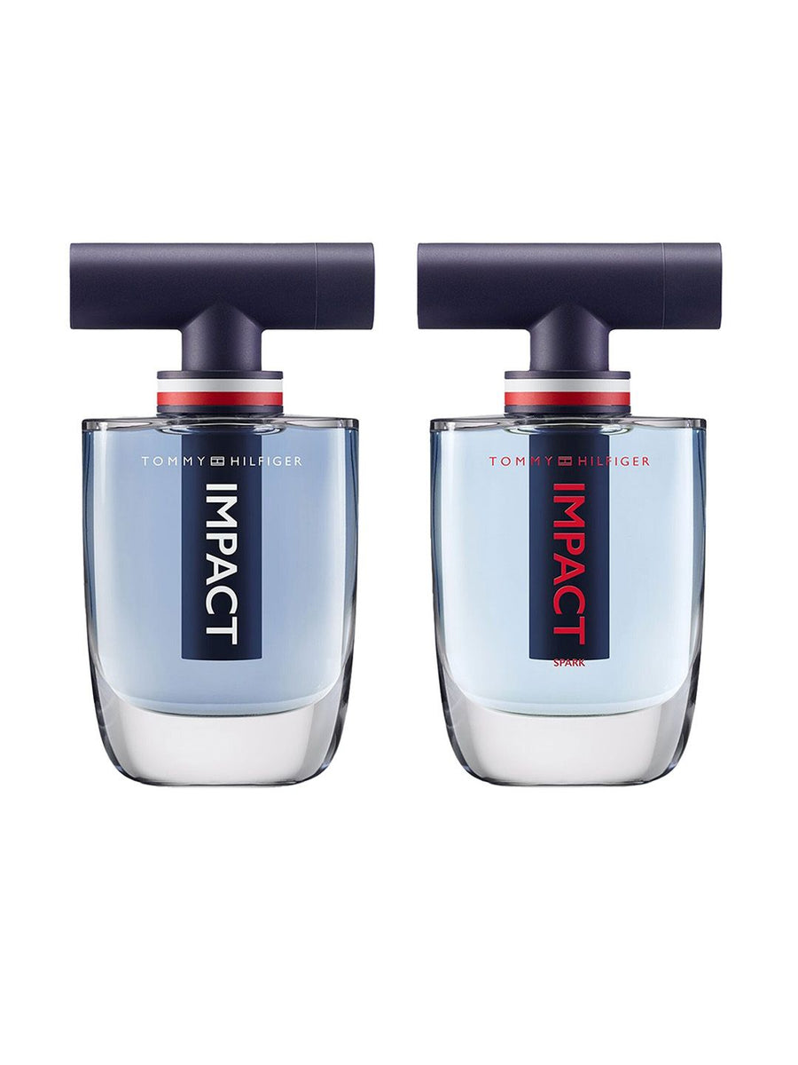 Tommy Hilfiger Impact & Spark Set Of 2 Long Lasting Eau De Toilette - 100ml Each