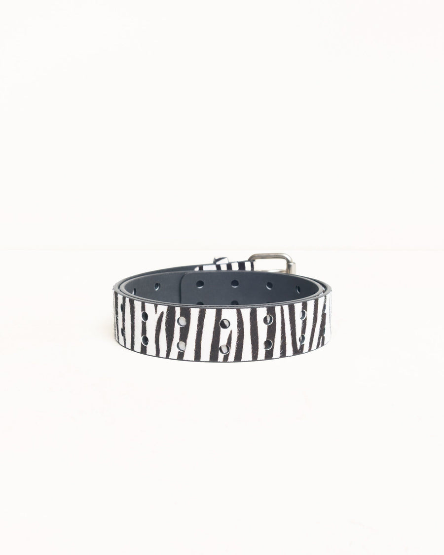 PUNCH OUT LEATHER BELT